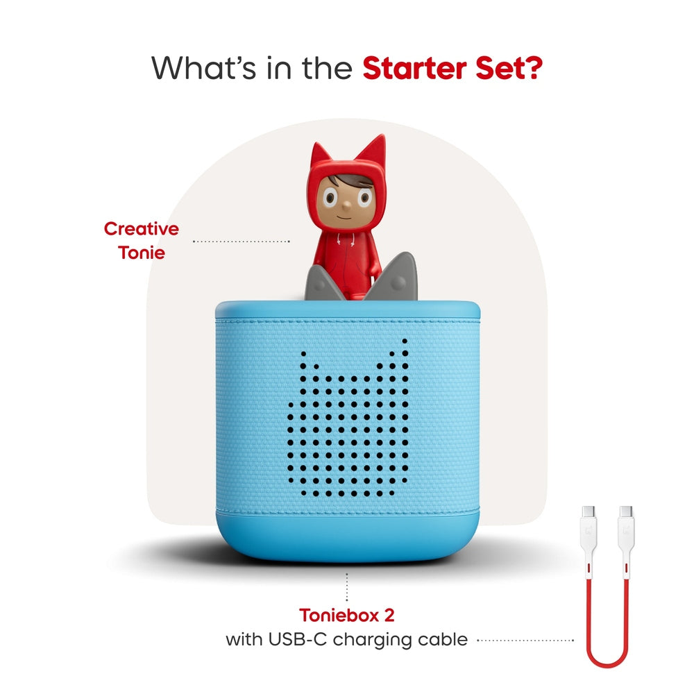Toniebox 2 and Creative Rubie - Sky Blue 3