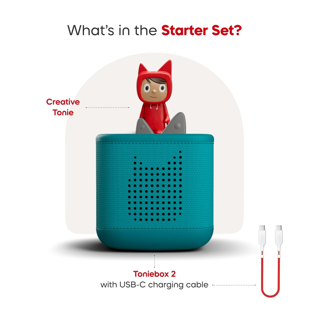 Toniebox 2 and Creative Rubie - Teal 3