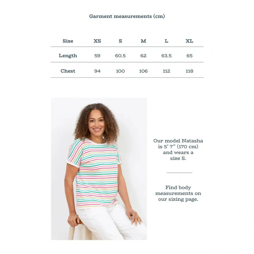 Kite Creech Knit Top Rainbow