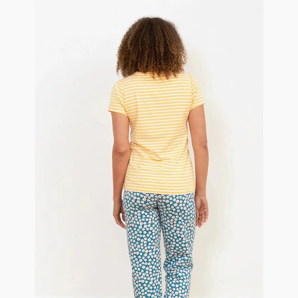 Kite Tarrant Jersey Top Yellow Bee Stripe