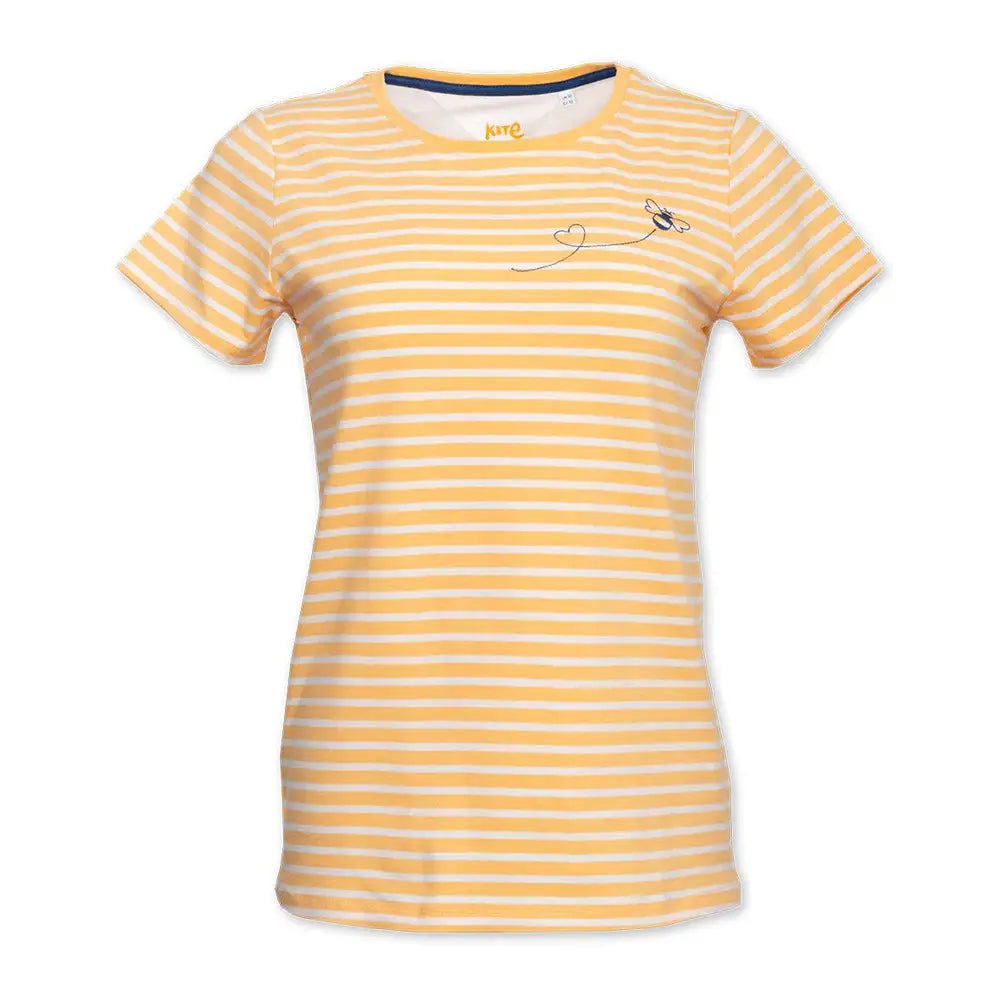 Kite Tarrant Jersey Top Yellow Bee Stripe