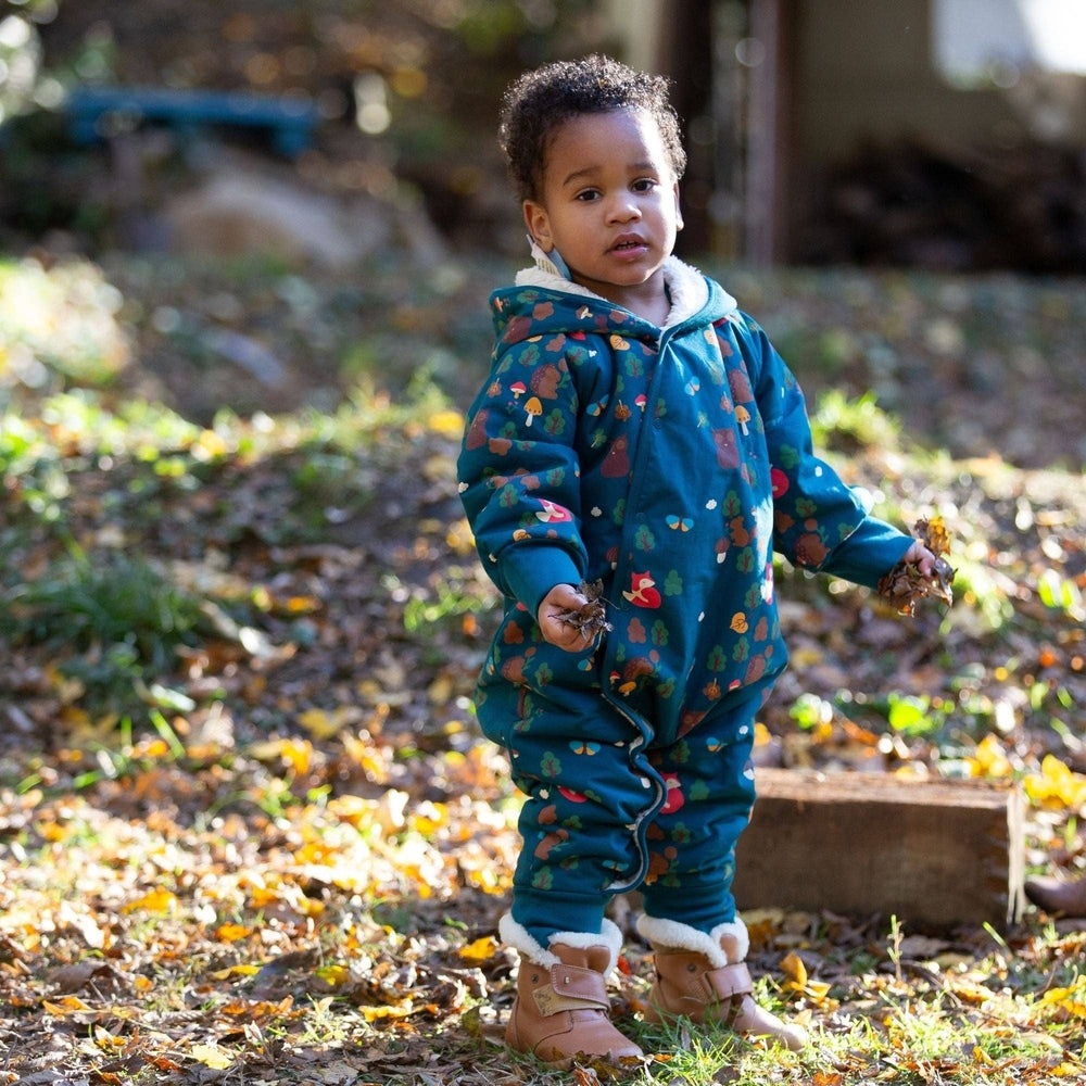 Enchanted Forest Sherpa Lined Snowsuit 3