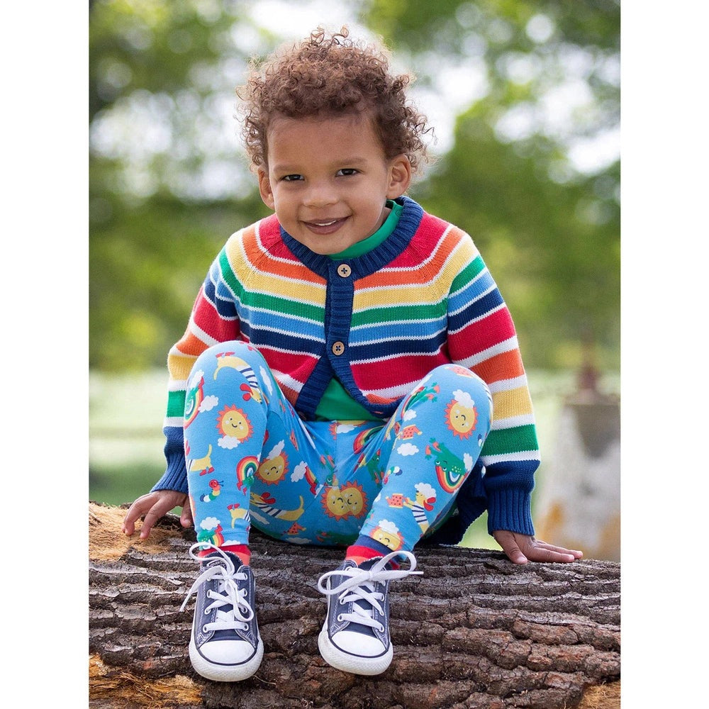 Rainbow cardigan 3