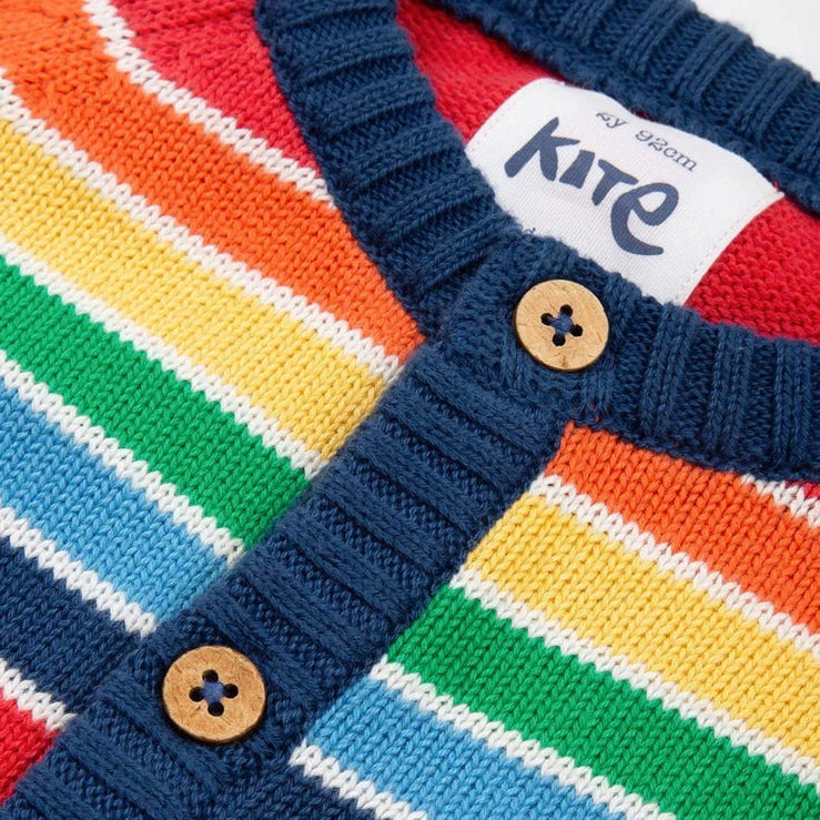 Rainbow cardigan 2