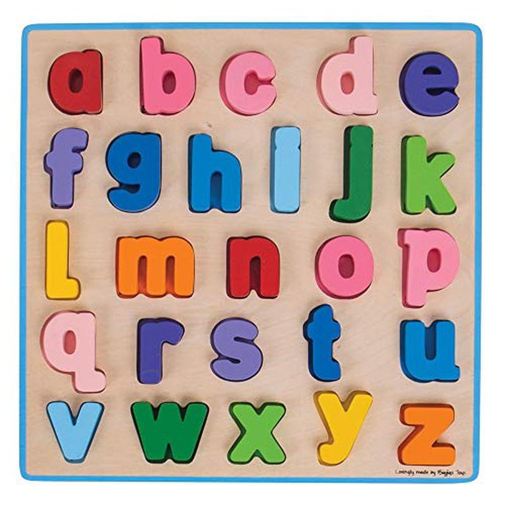 Bigjigs Chunky Alphabet Puzzle - Lower case 