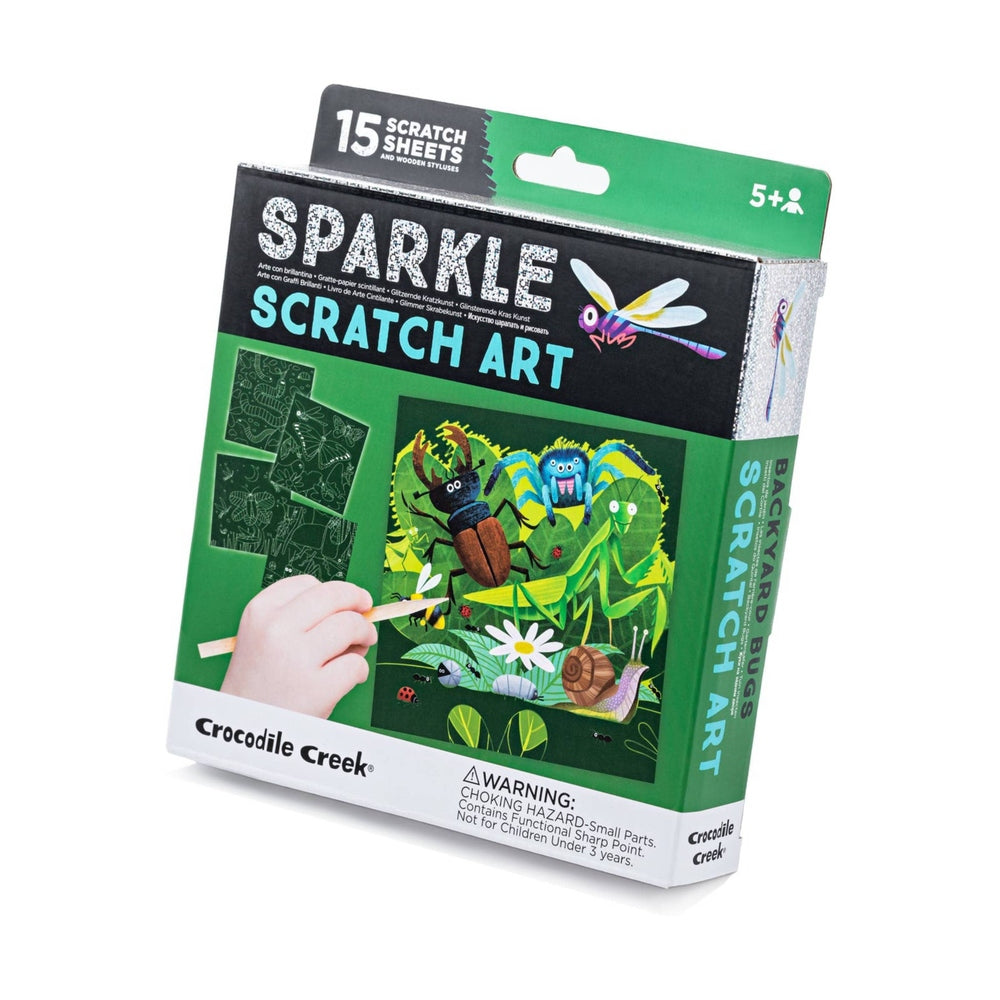 Crocodile Creek - Backyard Bugs Scratch Art 1