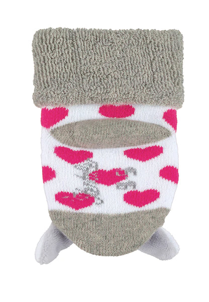 Rattle Socks Pink Emmi