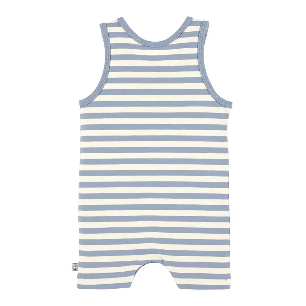 Sterntaler Organic Short Dungarees - Blue 