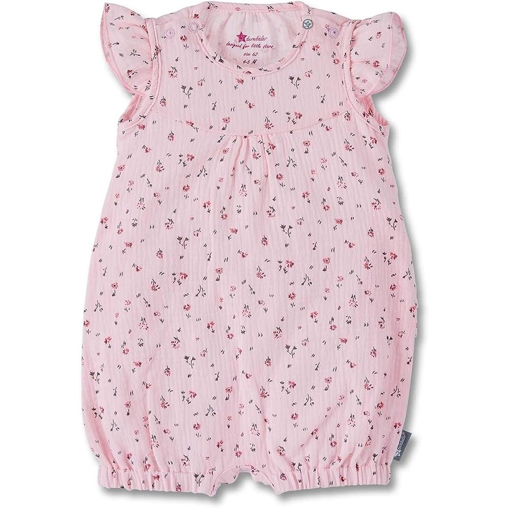 Sterntaler Frill Muslin Playsuit - Floral