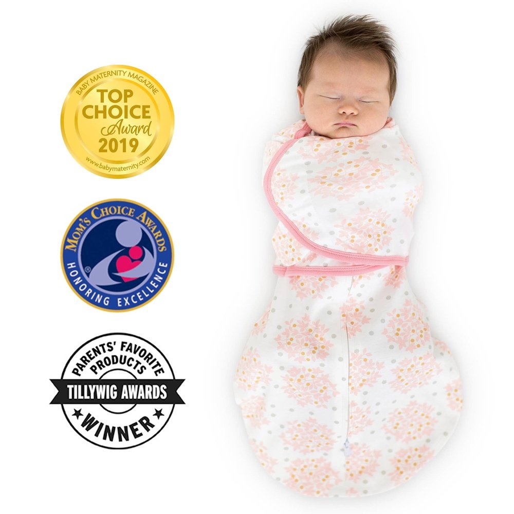 SwaddleDesigns Omni Swaddle Sack - Heavenly Floral