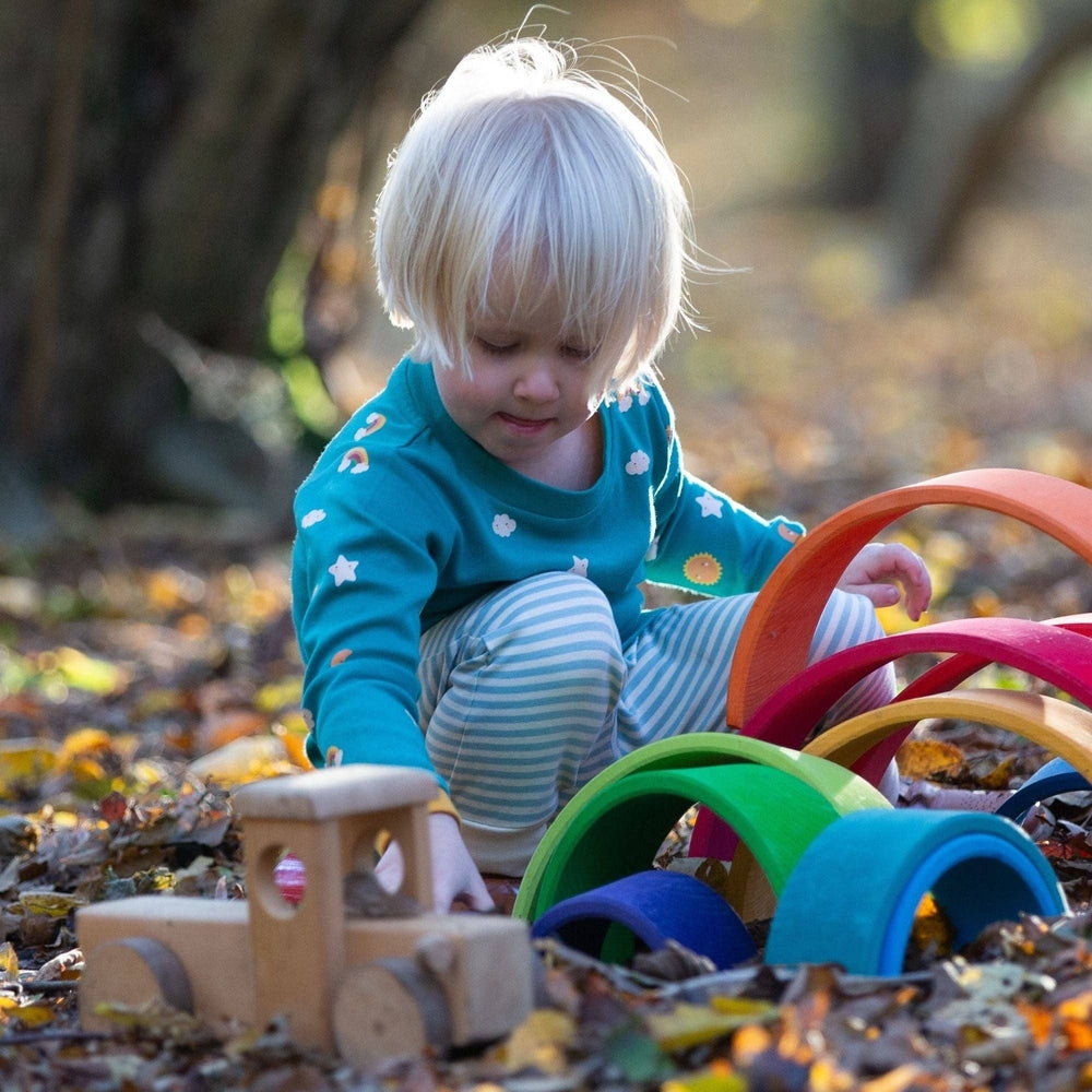 Turquoise Skies Organic T-Shirt & Jogger Playset 7