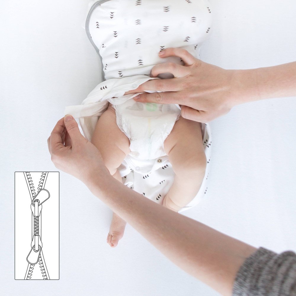 SwaddleDesigns Omni Swaddle Sack - Hedgehogs