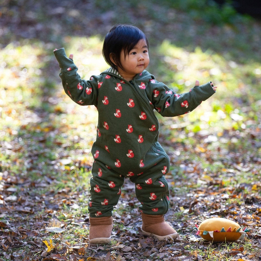 Little Fox Reversible Hooded Snug As A Bug Suit 2