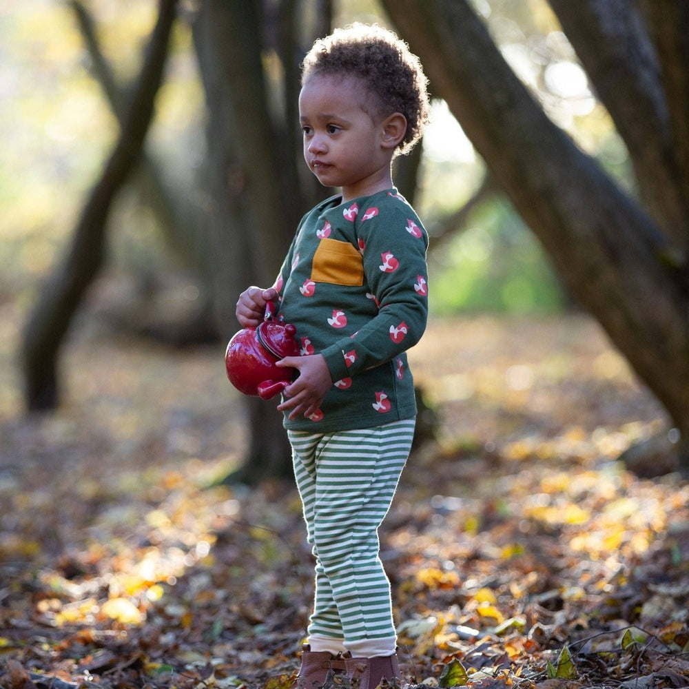 Little Fox Organic T-Shirt & Jogger Playset 4