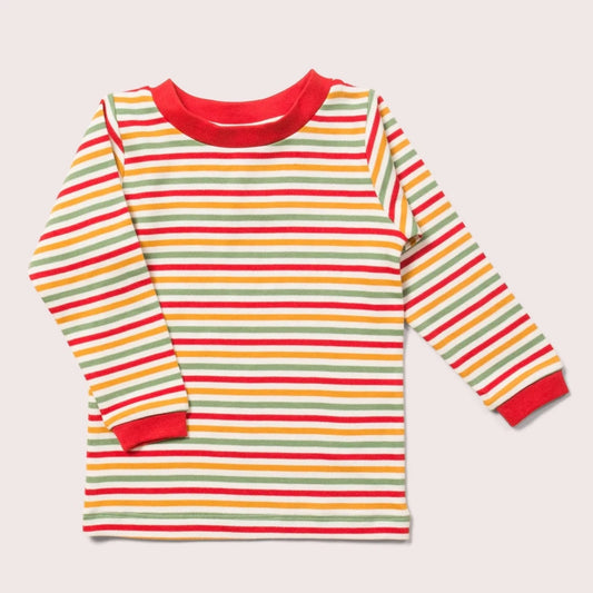 Long Sleeve Top - Rainbow Stripe
