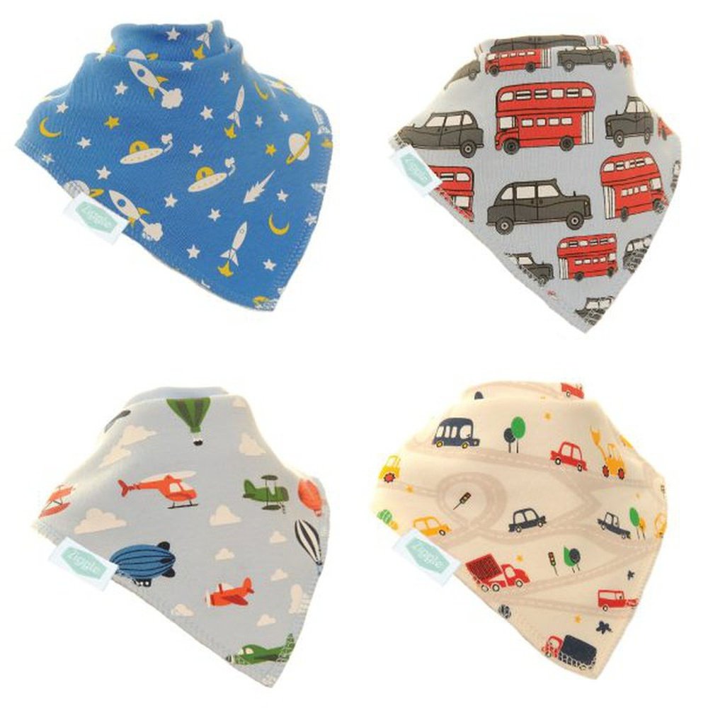 Ziggle Dribble Bib - Zoom single