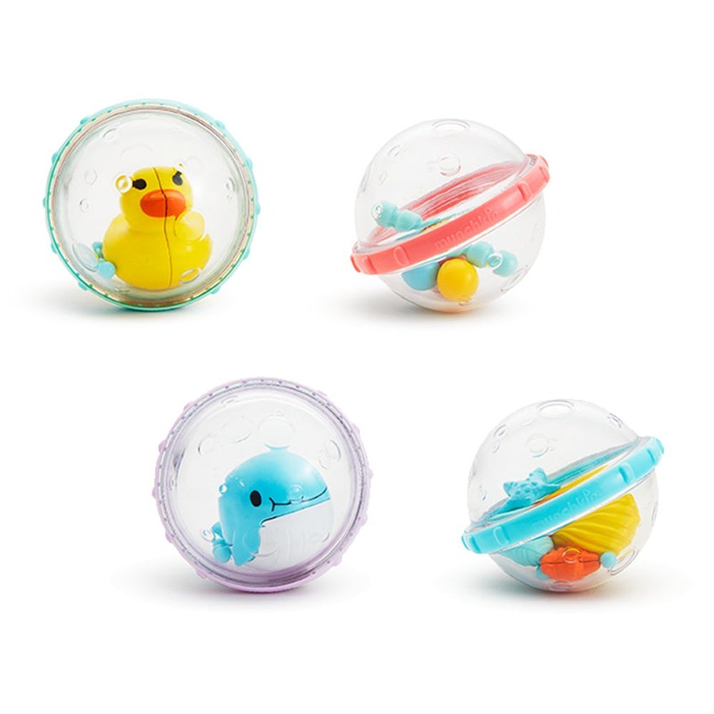 Munchkin Munchkin Bath Float and Play Bubble Balls 2Pk