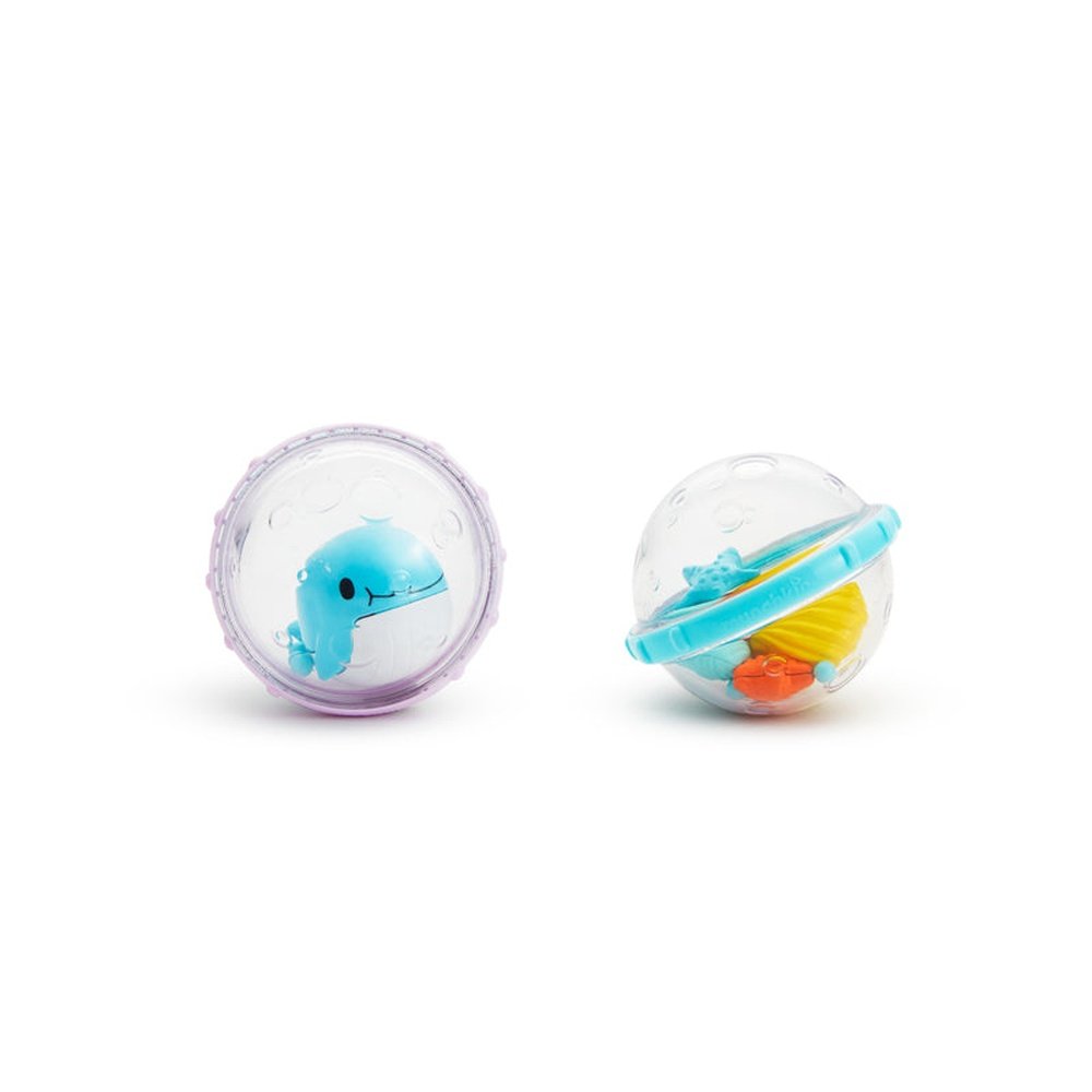 Munchkin Munchkin Bath Float and Play Bubble Balls 2Pk
