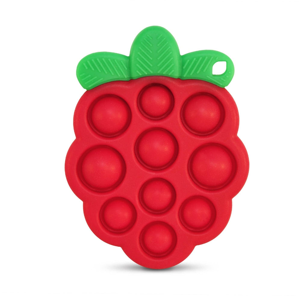 RAZBERRY POP TEETHER RED ON 12 UNIT CLIP STRIP 1