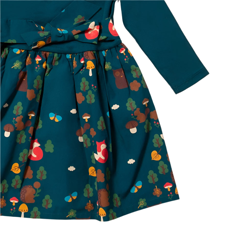Enchanted Forest Long Sleeve Twirler Dress 2