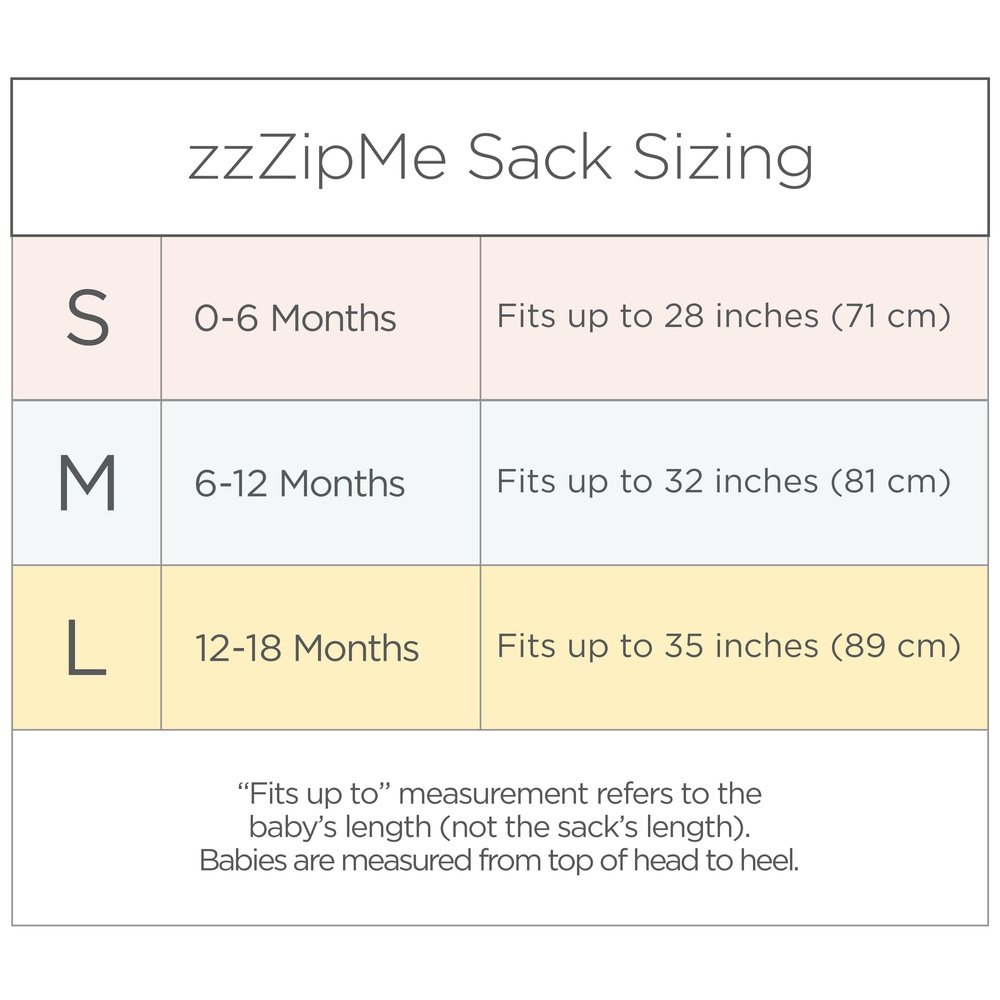 SwaddleDesigns Muslin zzZipMe Sack, 2-Way Zip, Mama & Baby Giraffe, Yellow