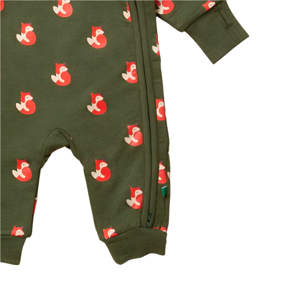 Little Fox Reversible Hooded Snug As A Bug Suit 4