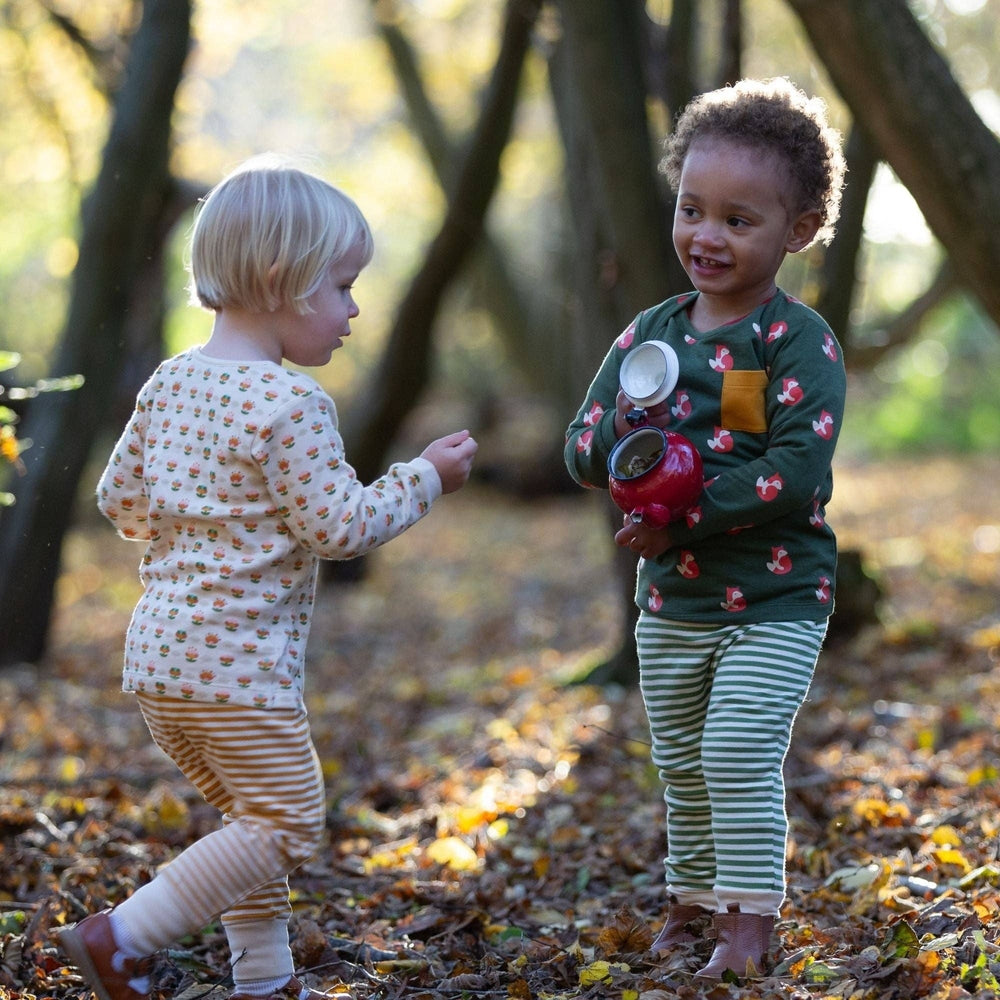 Little Fox Organic T-Shirt & Jogger Playset 6