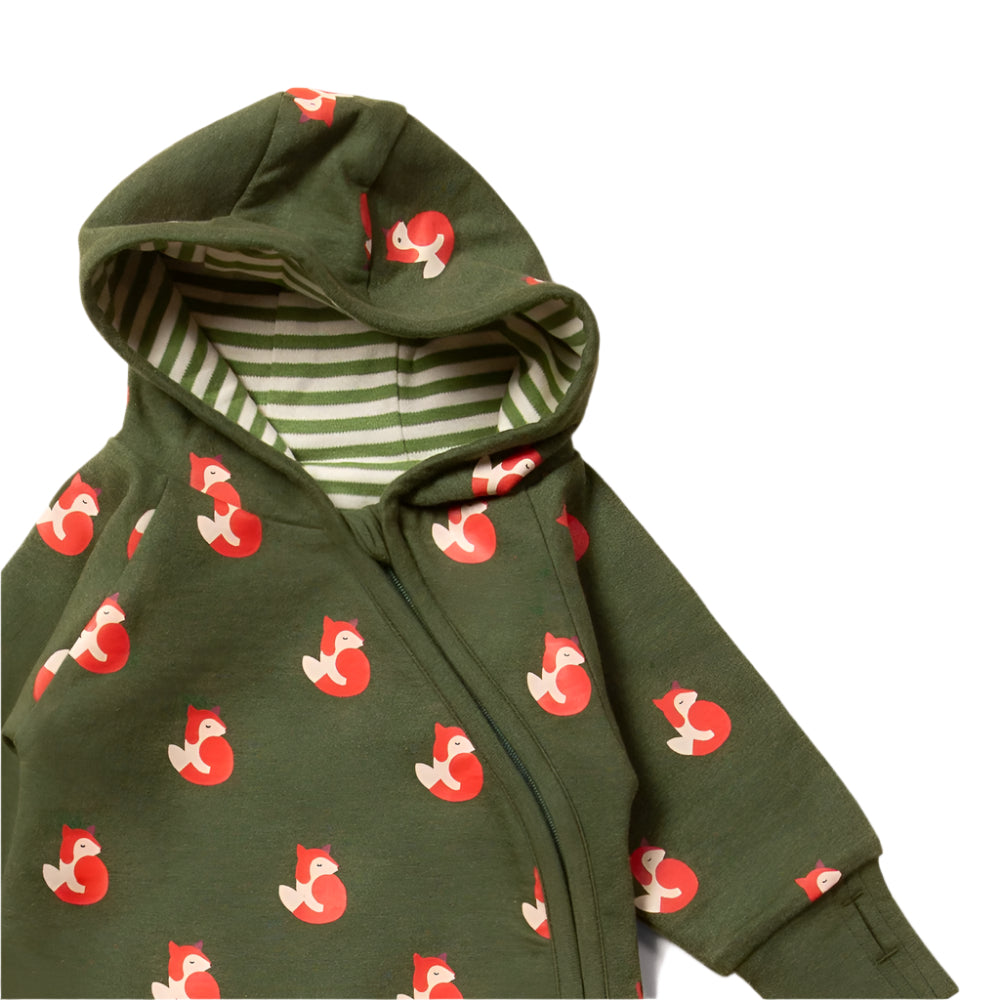 Little Fox Reversible Hooded Snug As A Bug Suit 7