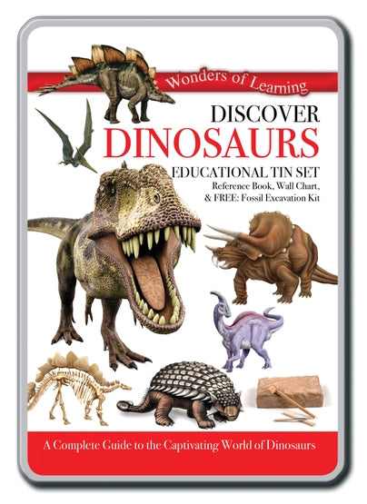 Tin Set - Discover Dinosaurs