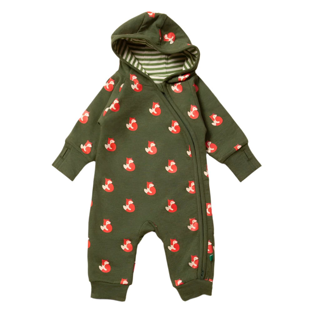 Little Fox Reversible Hooded Snug As A Bug Suit 1