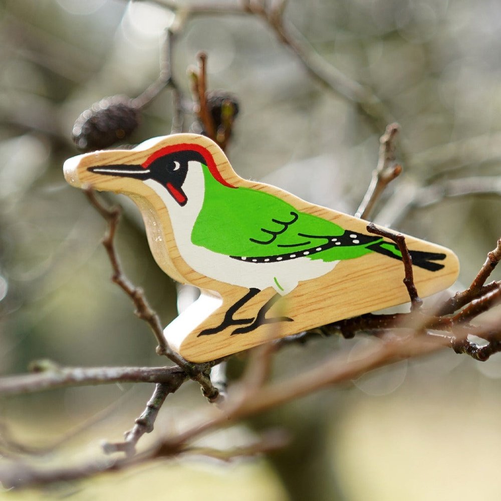 Lanka Kade Green Woodpecker Figure