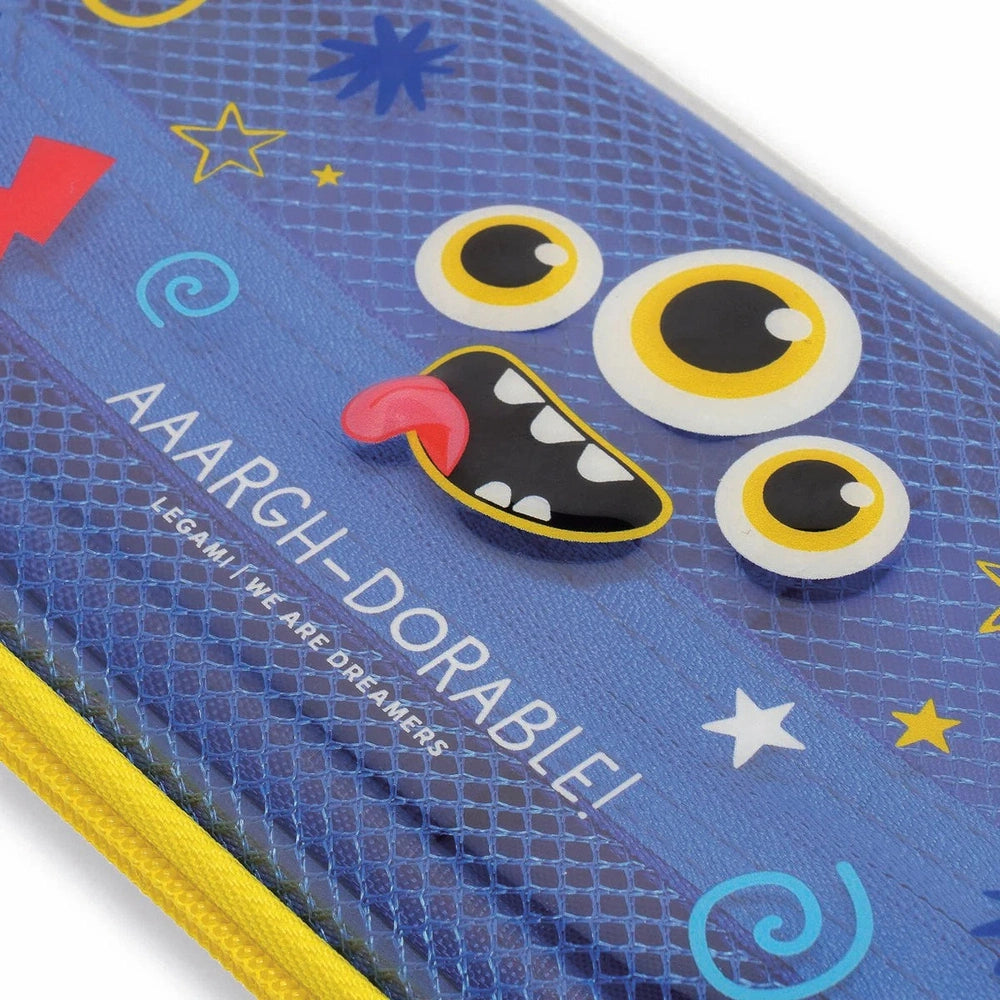 Monster Rigid Transparent Pencil Case - WonderWow 3