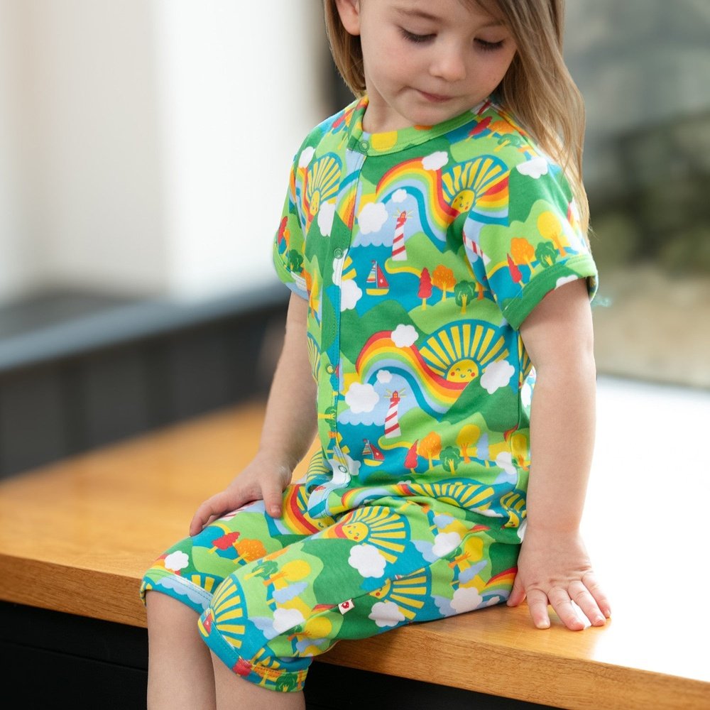 Piccalilly Shortie Romper - Island Life 