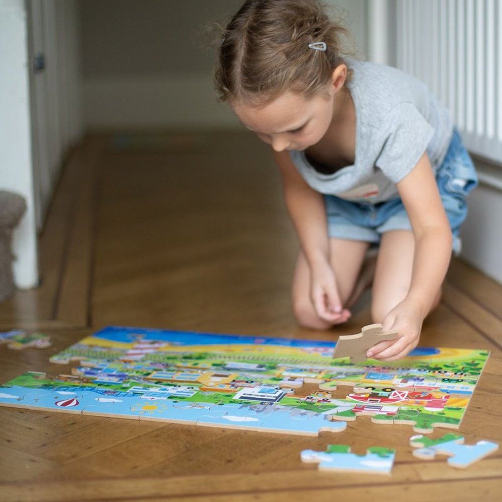 Transport Town Floor Puzzle - 48pcs 3