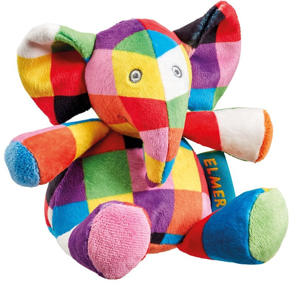 Elmer Plush Rattle 1