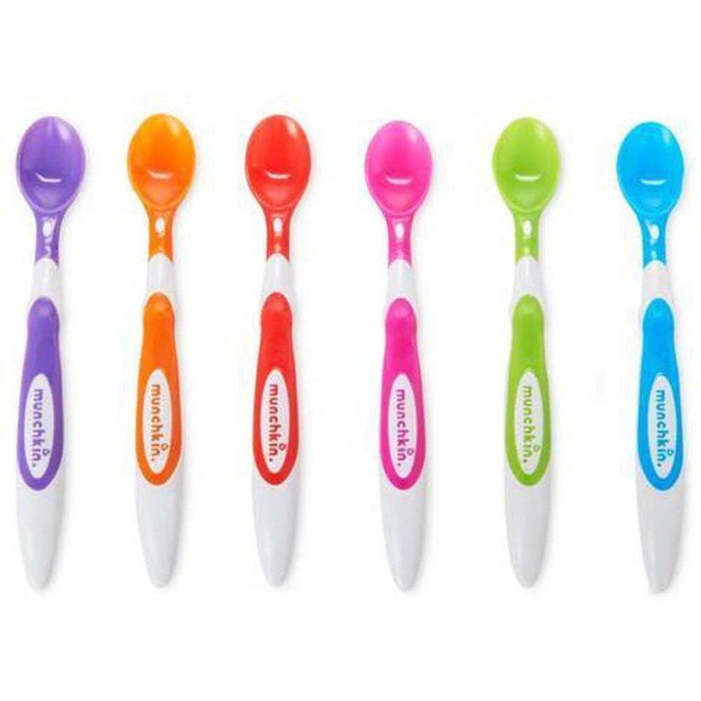 Soft Tip Weaning Spoons - 6 pk 1