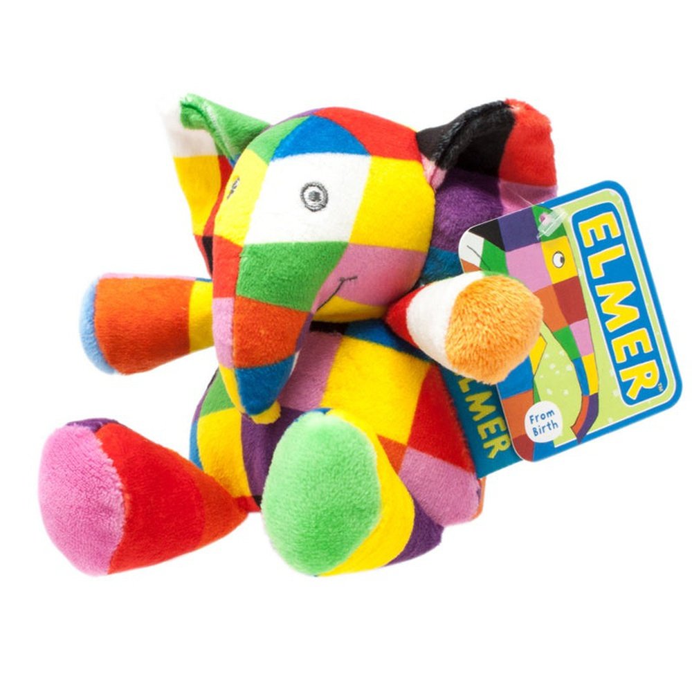 Elmer Plush Rattle 2