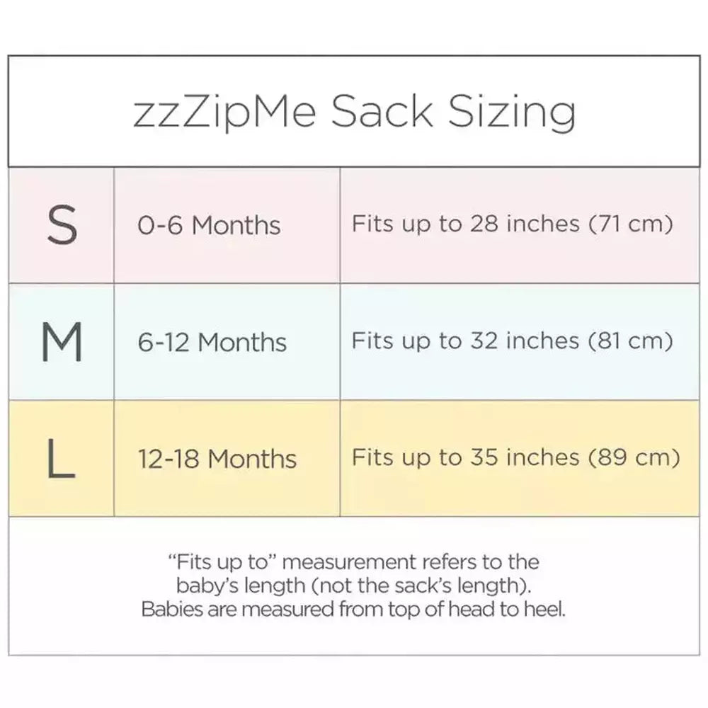 SwaddleDesigns Muslin zzZipMe Sack - 0.3 Tog 