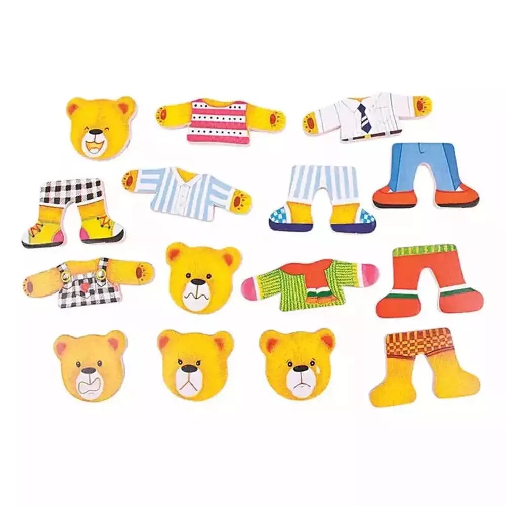 Dress Up Bear Family 3