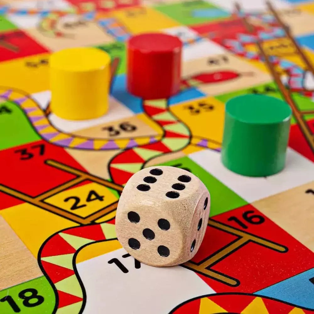Bigjigs Snakes and Ladders Game