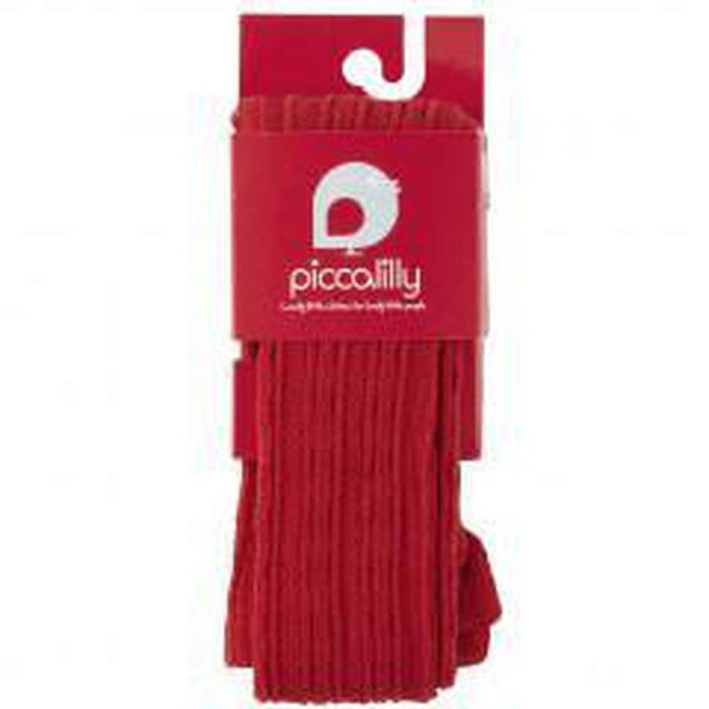 Rib Tights - Red 1