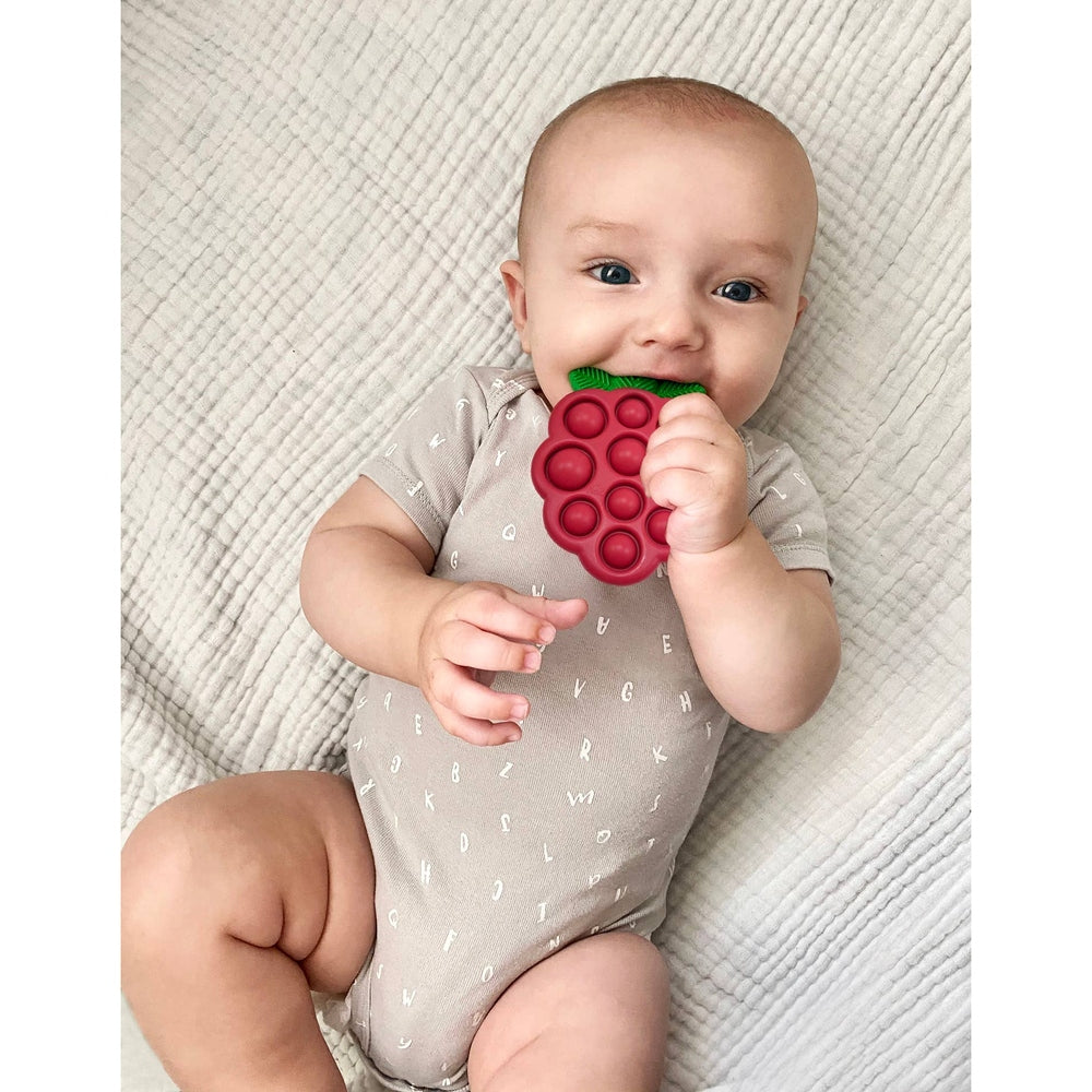 RAZBERRY POP TEETHER RED ON 12 UNIT CLIP STRIP 5