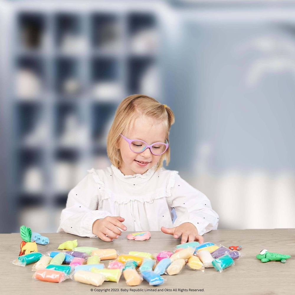 Lovin™ Modelling Dough Set - Neon 3