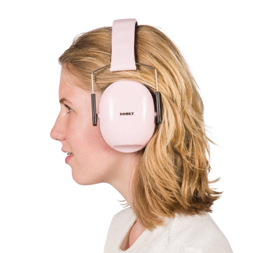 Dooky Junior Ear Protection - Pink - 3 Years + 6