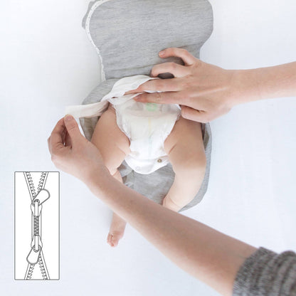 Omni Swaddle Sack, Heathered Teal, Newborn 0-3 Mo 6
