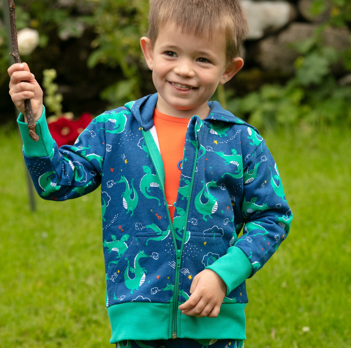 Magic Dragon Zip Up Hoody 4