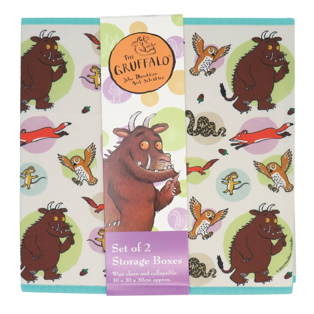 The Gruffalo Fabric Storage Cubes – Pack of Two 1