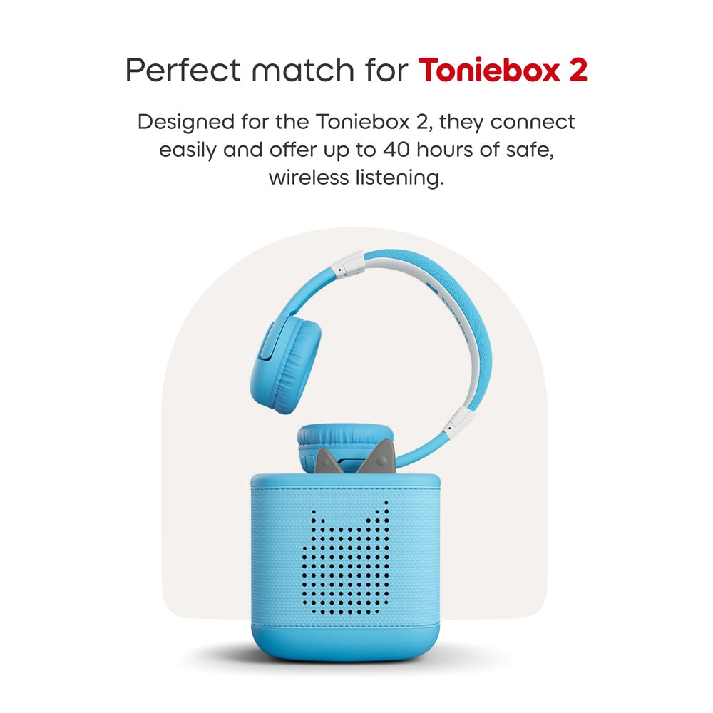 Toniebox 2 Bluetooth Headphones - Sky Blue 7