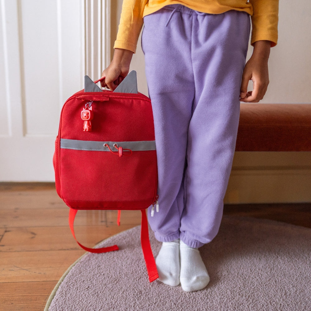 Backpack with Creative Mini - Sunset Red 2