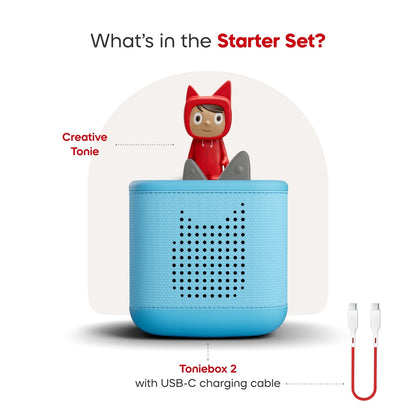 Toniebox 2 and Creative Rubie - Sky Blue 3